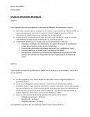 Correction D0024, étude de situations pratiques