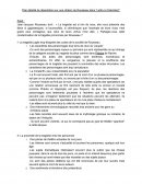Plan détaillé de dissertation sur une citation de Rousseau dans “Lettre à d’Alembert”