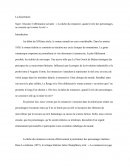 Dissertation sur le réel (partiellement rédigée)