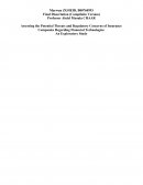 Assessing the Potential Threats and Regulatory Concerns of Insurance Companies Regarding Financial Technologies