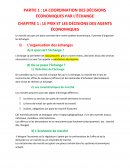 Le prix et les décisions des agents économiques