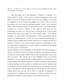 La relation au sein du couple de l’exécutif, dans la constitution de 1958, comme « hiérarchique » et pourquoi ?