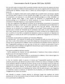Commentaire d'arrêt 15 janvier 2015