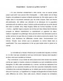 Dissertation qu'est-ce qu'être normal ?