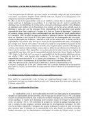 La faute dans le droit de la responsabilité civile
