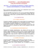 DROIT DES COLLECTIVITES TERRITORIALES