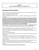 Dissertation sur l'appartenance à deux zones géographique/culture