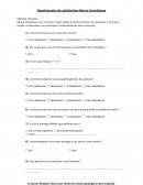 Questionnaire de satisfaction