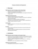 Gestion de changements