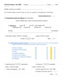 Notation oral de français