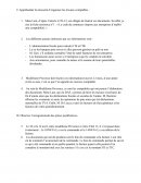 L'organisation comptable