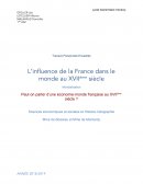 TPE "Peut-on parler d'une économie-monde française au XVIIème siècle ?"