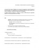 L'environnement macroéconomique
