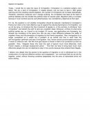 Speech immigration