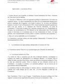 Dissertation en droit constitutionnel : les formes d'Etat