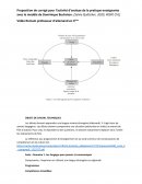 Proposition de corrigé pour l’activité d’analyse de la pratique enseignante avec le modèle de Dominique Bucheton. (Sylvie Quittelier, 2020, INSPE CVL)