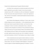 Comment le droit constitutionnel permet-il de garantir la liberté des individus ?