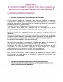 Comment l’entreprise intègre-t-elle la connaissance de son environnement dans sa prise de décision ?