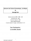 Epreuve de culture économique, juridique et managériale