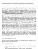 Commentaire article 11 Charte des droits fondamentaux de l'Union Européenne