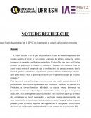 Dans quelle mesure l’outil de gestion qu’est la GPEC est-il approprié et accepté par les parties prenantes ?