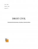 Droit civil, semi partiel