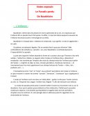 Le Paradis perdu, Baudelaire