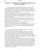 Est-ce que la période du confinement peut permettre aux gens de revenir à l’essentiel ?