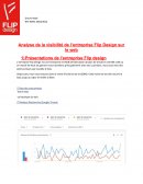 Analyse de la visibilité de l’entreprise Flip Design sur le web