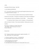 Interrogation d’Outils de la langue – Mars 2020