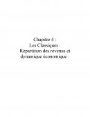 Histoire de la pensée économique - Répartition des revenus et dynamique économique