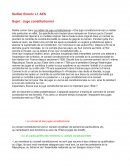 Dissertation sur le juge constitutionnel