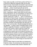 Résumé la lettre volée