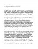 Le langage traduit-il fidèlement ce que l'on pense ?