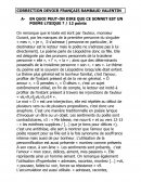 Commentaire d'un poème lyrique