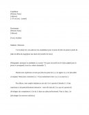 Modèle de lettre de motivation