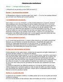 Histoire du droit des constitutions