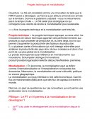 Progrès technique et mondialisation