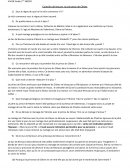 Contrôle de lecture, la princesse de Clèves