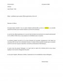 Exemple de lettre de candidature