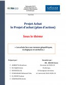 Le Projet d'achat (plan d'action)