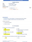 Contrôle continu QCM Statistiques