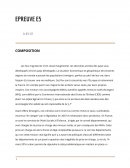 Composition sur les Mineurs Non Accompagnés BTS ESF