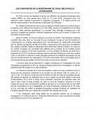 LES CONSTANTES DE LA RESPONSABILITE CIVILE DELICTUELLE : LE PREJUDICE