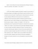 En quoi la découverte d’un autre monde permet-elle à Montaigne interroger les valeurs de sa société dans « Des cannibales » et « Des coches » ?