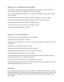 corrigé commentaire de texte la bicyclette de jacques réda