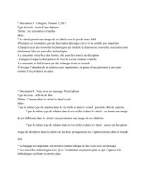 synthese rencontre sur internet