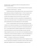 Dissertation sur les PGD et la protection des libertés