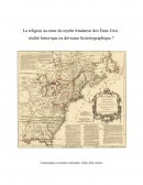 La religion au cœur du mythe fondateur des États-Unis : réalité historique ou déviance historiographique ?