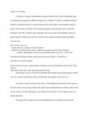 Analyse du site YouTube en Anglais